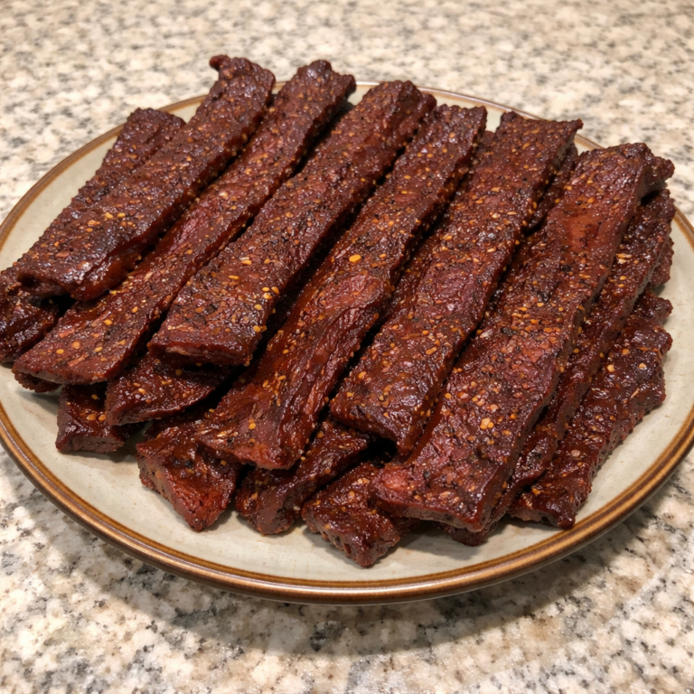 Homemade Beef Jerky featured photo