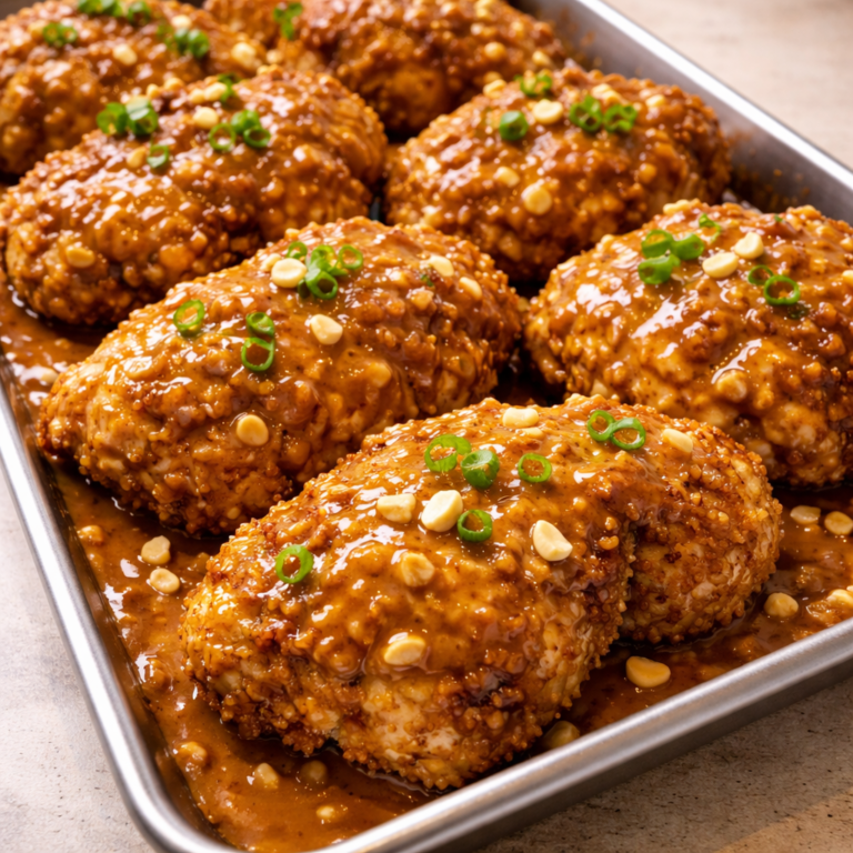 Chinese Peanut Butter Chicken (Buffet Style) featured photo