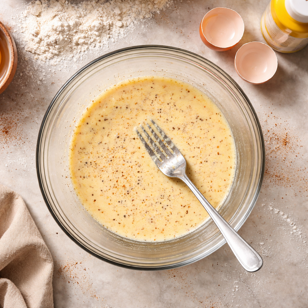 Homemade Baked Chicken Tenders preparation photo