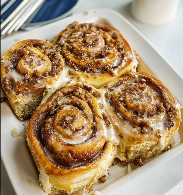 Banana Bread Cinnamon Buns