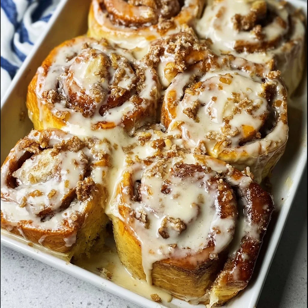 Banana Bread Cinnamon Buns