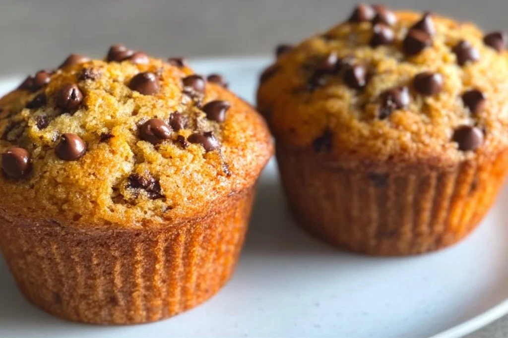 Banana Chocolate Chip Muffins