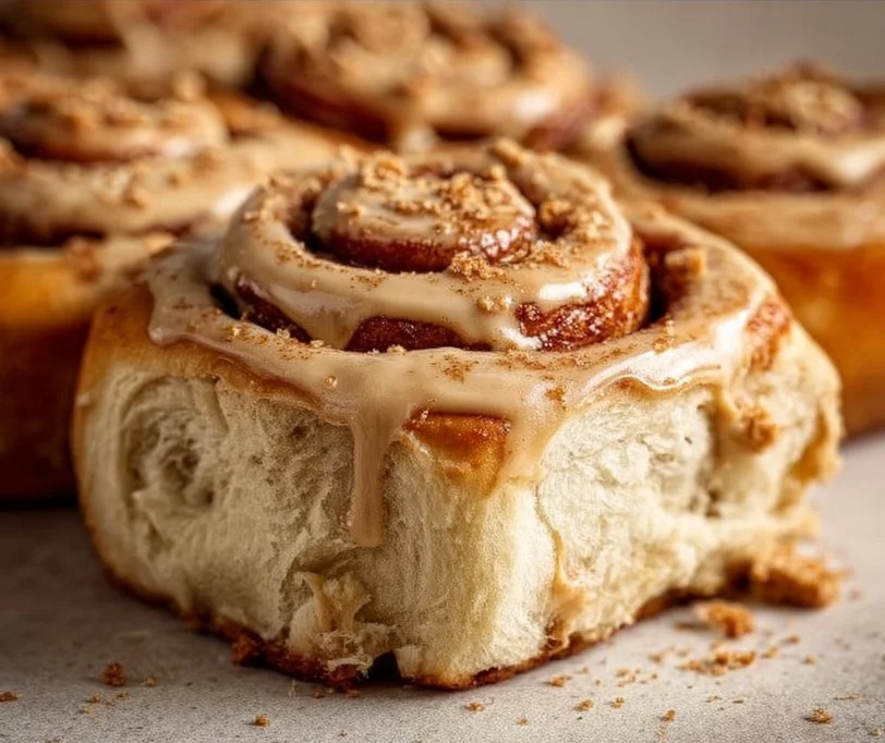 Biscoff Cookie Butter Cinnamon Rolls