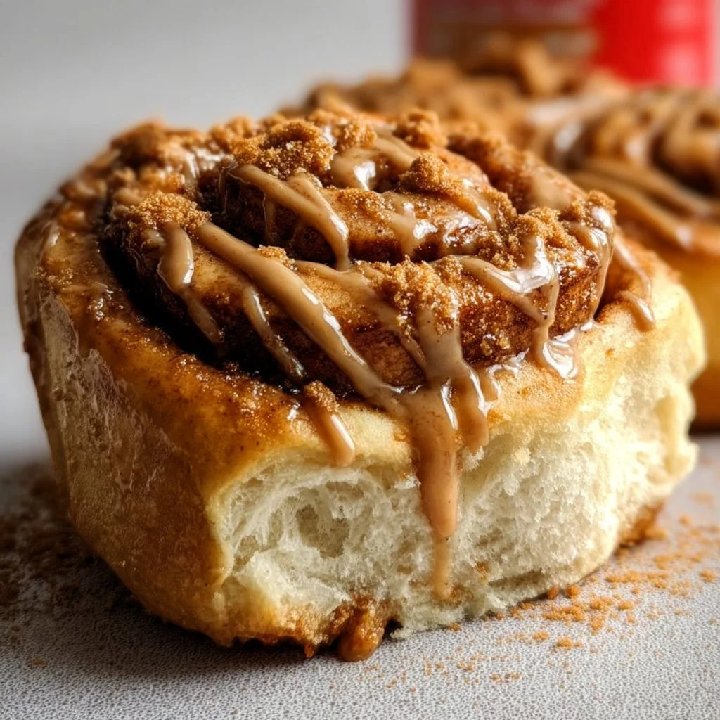 Biscoff Cookie Butter Cinnamon Rolls