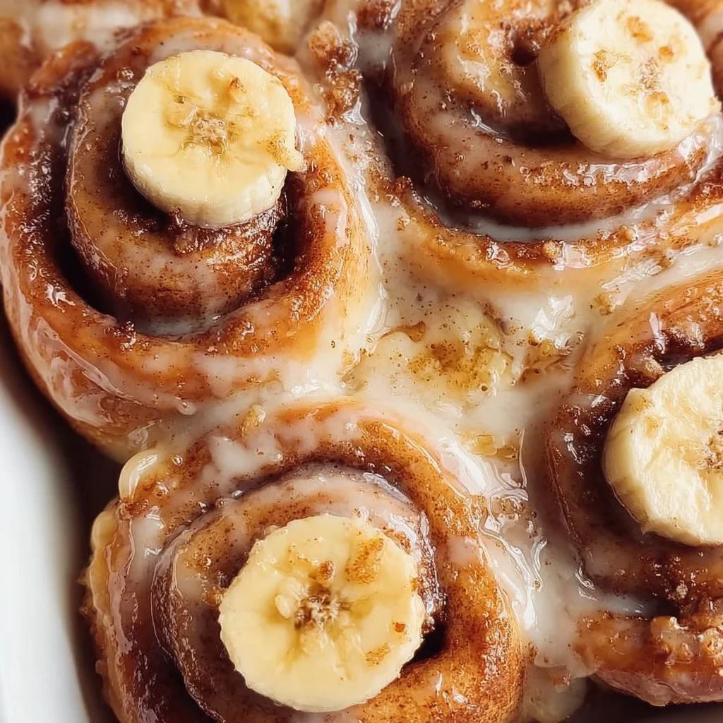 Cinnamon Banana Rolls