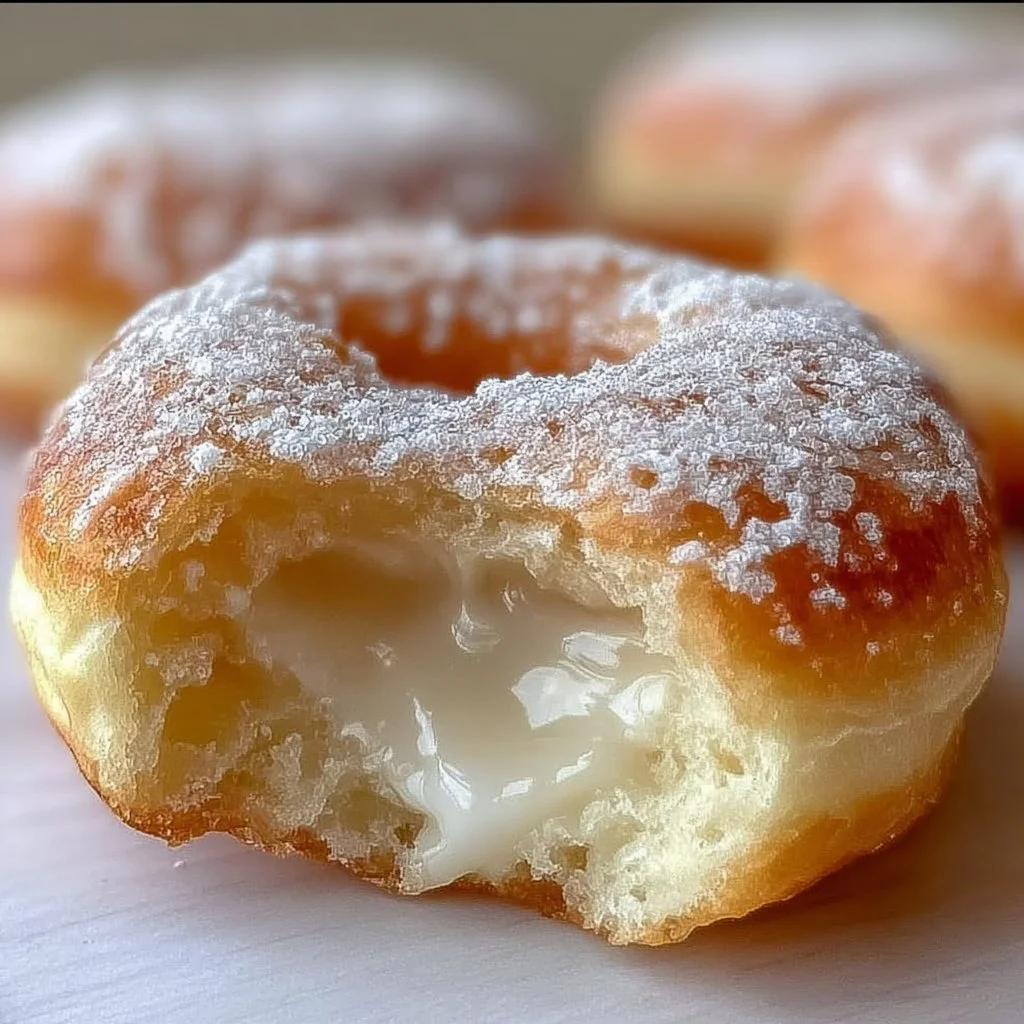 Cloud-like Vanilla Donuts