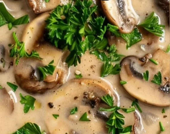 Cottage Cheese Mushroom Soup