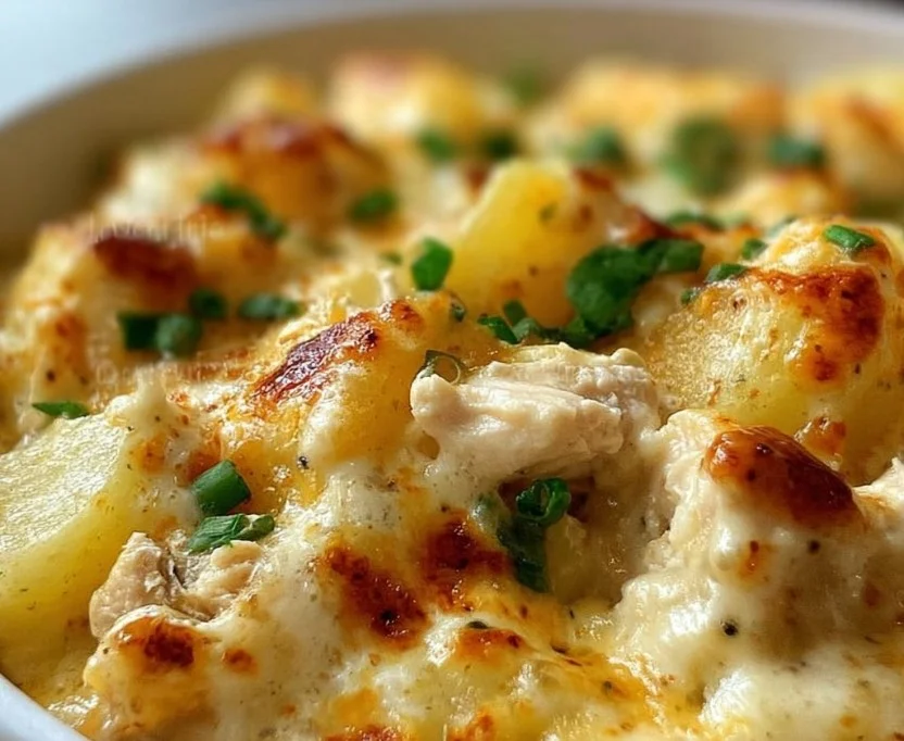 Creamy Chicken And Potato Casserole Recipe