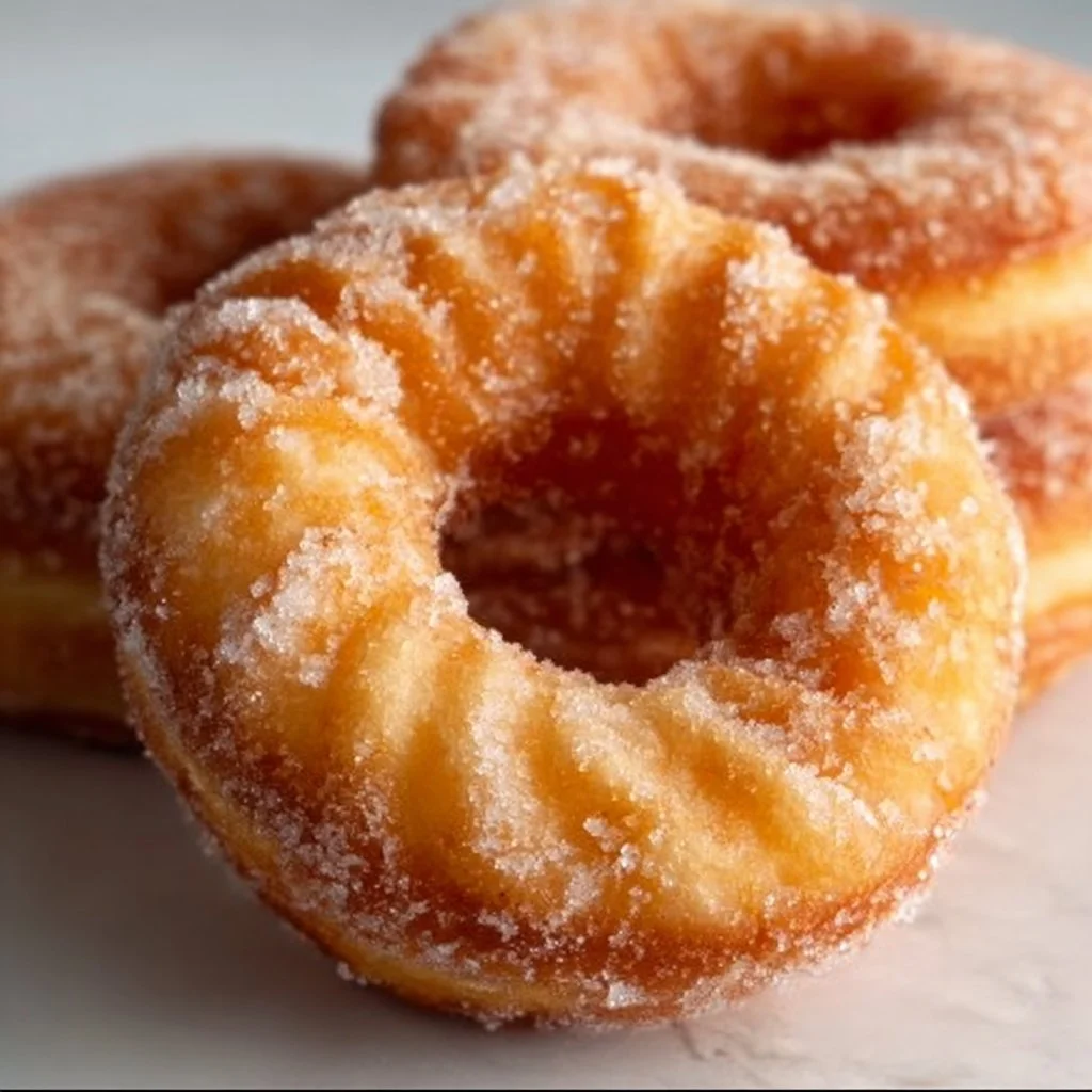 Homemade Crispy Fried Donuts