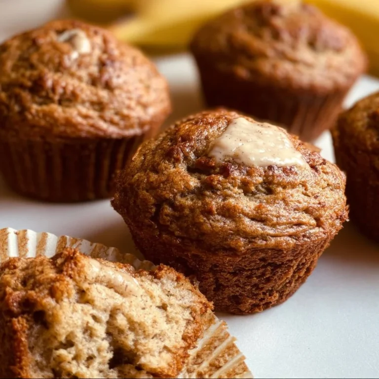 Delicious Maple Cinnamon Banana Muffins fresh out of the oven