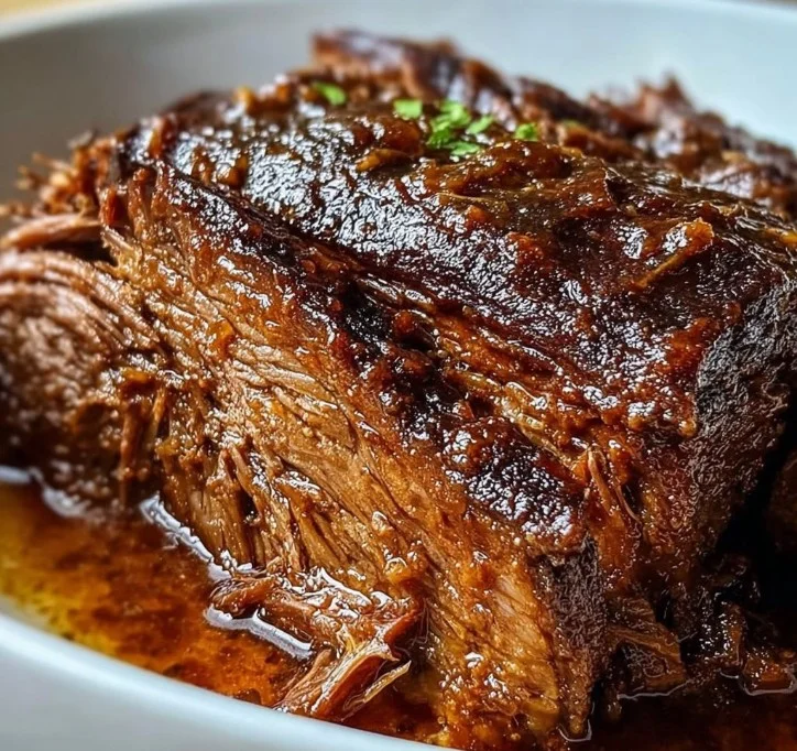 Slow-Cooked Beef Brisket